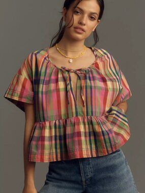 Tavi Blouse by Pilcro: Babydoll Tee Edition Large - LIKE NEW!